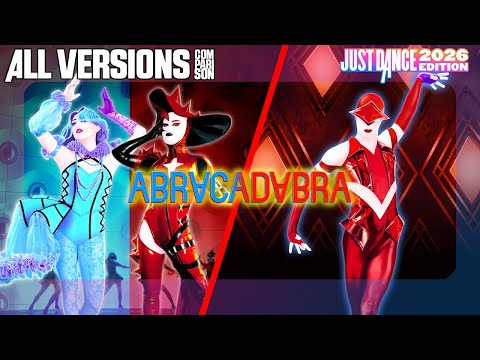 JUST DANCE COMPARISON - ABRACADABRA [ALL VERSIONS] | JUST DANCE 2026
