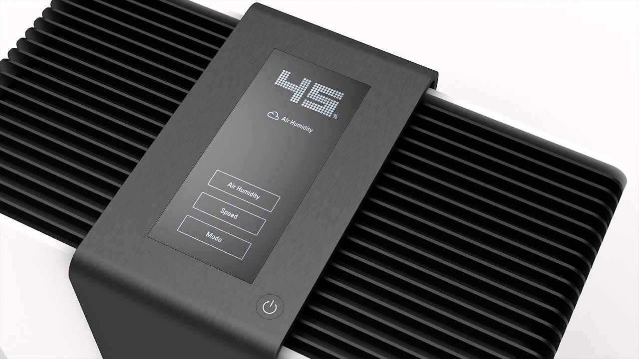 Stadler Form Luftbefeuchter Robert Schwarz/Weiss