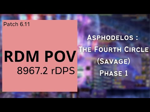 P4S phase 1 -  RDM PoV | 8967.2 rDPS (Patch 6.11)