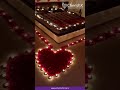 Most Romantic Room Decoration For First Wedding Night CherishX Shorts Trending Firstnight