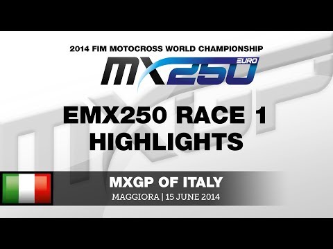 MXGP of Italy 2014 EMX250 Race 1 Highlights - Motocross