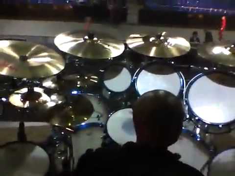Thumbnail for Tuning drum set John Otto's.  John Otto from Limp Bizkit. backstage by John Otto