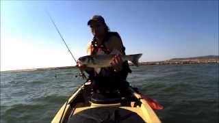 preview picture of video 'Kayak fishing Figueira da Foz'