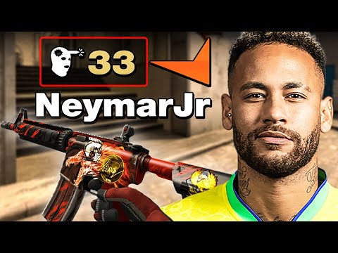 CSGO POV Neymar Jr 33 FRAGS on FACEIT (MIRAGE)
