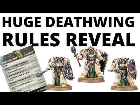 HUGE Deathwing Rules Preview - Inner Circle Rules, Datasheet Rules, And MAYBE Points?