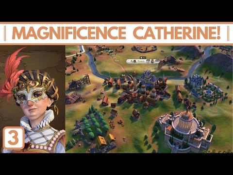Magnificence Catherine & The Owls of Minerva!│Civ VI: New Frontier│Secret Societies Mode!│Ep 3