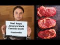 World Carnivore Month - Why YOU Should Try It!