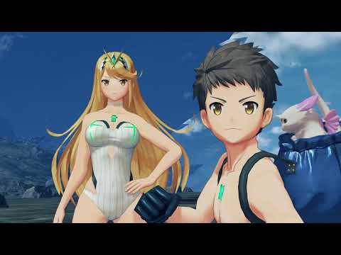Xenoblade Chronicles 2 Swimsuit Edition - Blade Quest Cutscenes: Dagas