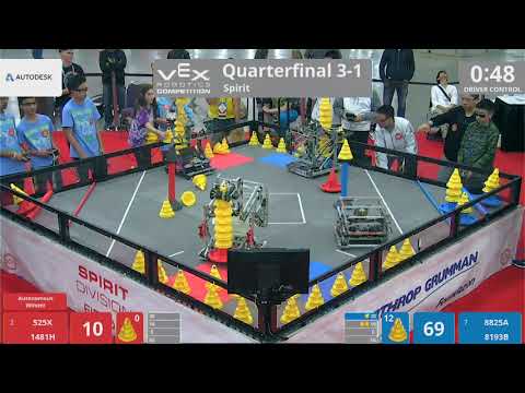 2018 VRC-MS Spir QF3-1 - 525X 1481H vs 8825A 8193B - 81 to 112