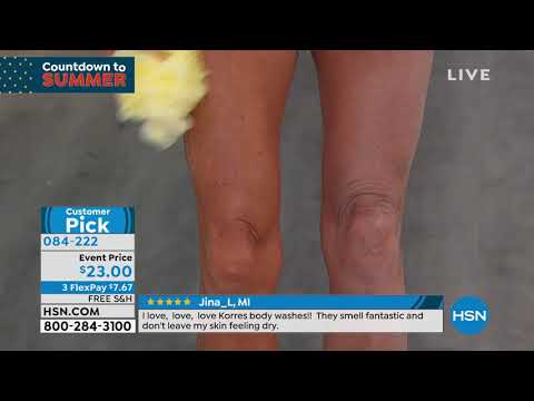 Korres Basil Lemon Shower Gel Duo