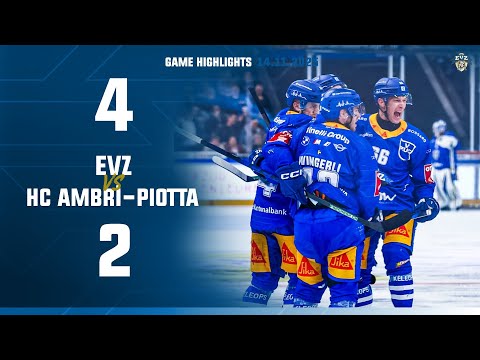Game Highlights: EVZ vs HC Ambri-Piotta 4:2