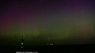 Aurora Borealis über Neuwerk LIVE | Nordlichter Wattenmeer