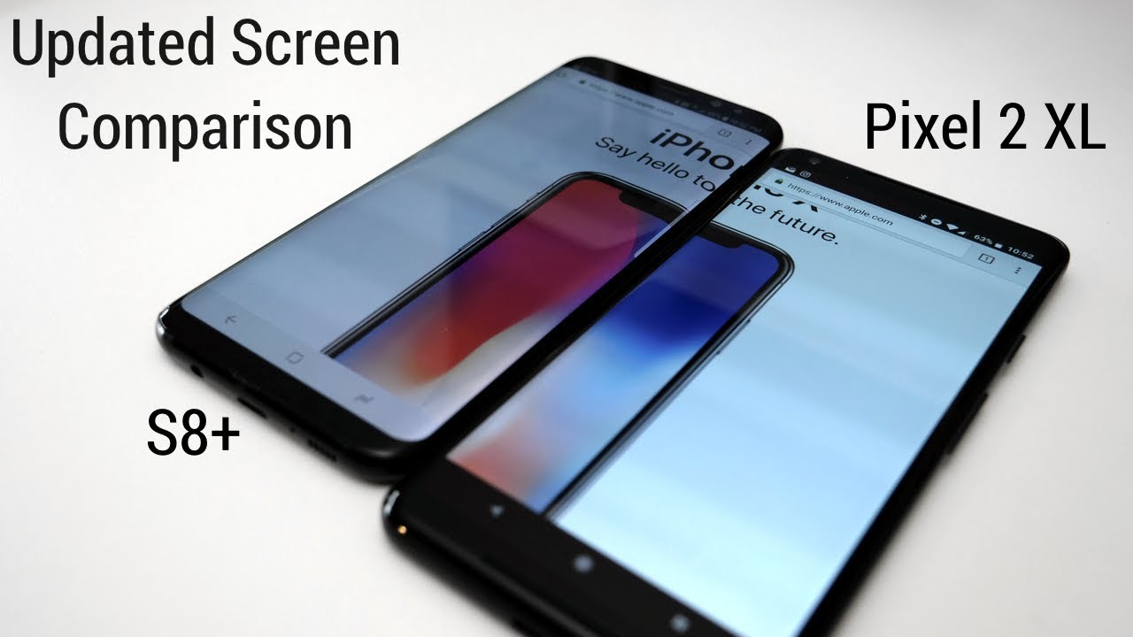 Pixel 2 XL - New Update Screen Comparison