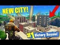 *NEW* CITY MAP GAMEPLAY! Massive Fortnite Update!