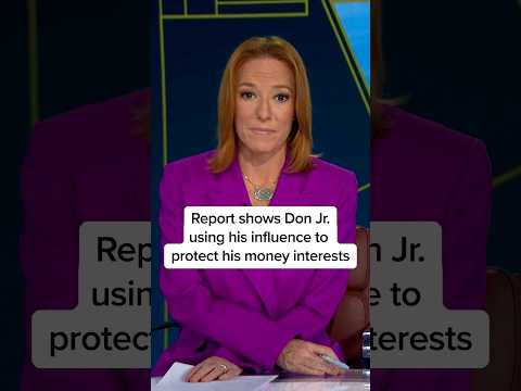 Report shows Don Jr. using his influence to protect his business interests