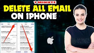 How to delete all email on iphone or iPad 2024 | Bulk email Delete IOS