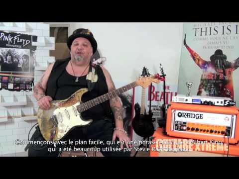 Popa Chubby - Blues Rock Guitar Lesson - Guitare Xtreme #72