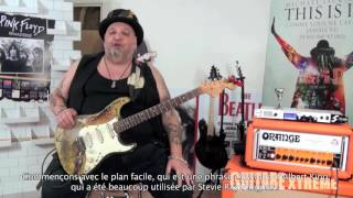 Popa Chubby - Blues Rock Guitar Lesson - Guitare Xtreme #72