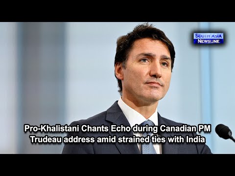 Pro Khalistani Chants Echo during Canadian PM Trudeau address amid strained ties with India