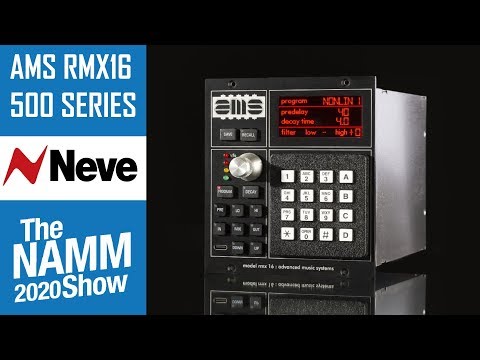 AMS NEVE RMX16 500 Series Legendary Effect Reborn - NAMM 2020