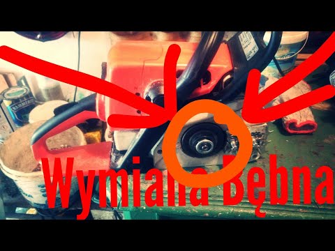 Wymiana bębna sprzęgła w pile stihl, zębatki pływającej