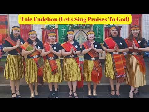 Tole Endehon (Let's Sing Praises To God) Line Dance, choreo: Miske Findriani Paduli (INA)