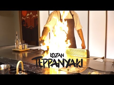 Japanese Teppanyaki - Hokkaido Scallop, Tiger Prawn, Foie Gras, Black Angus Beef!