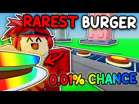 Bau einer BURGERFABRIK zur Herstellung SELTENER BURGER in Roblox...