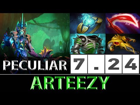 Arteezy [Slardar] Peculiar Core But Perfect Counter ► Dota 2 7.24