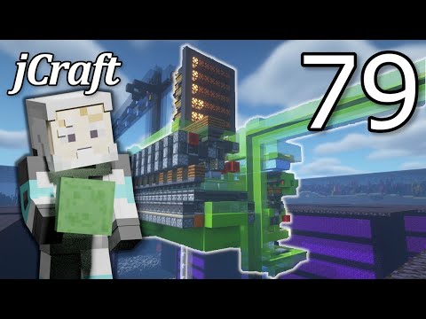 jCraft Ep 79 - Auto-Crafting Slimes & Nether Tree Farm Improvements