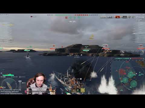 Smacking cruisers with DEADEYE Part 2 - Ohio in World of Warships - Trenlass