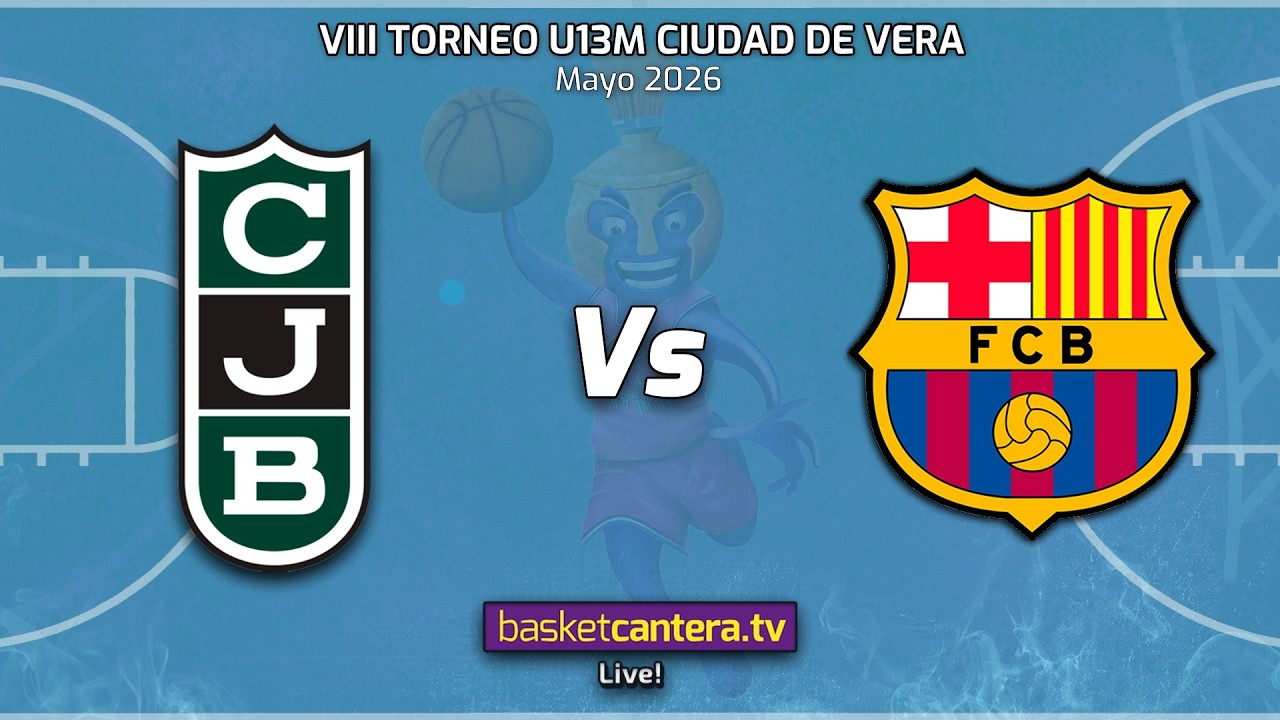 #Directo U13M. JOVENTUT BADALONA vs FC BARCELONA. 2a. SEMIFINAL Torneo preinfantil Ciudad de Vera 26