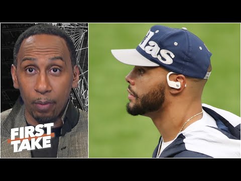 Stephen A. 痛批達拉斯必須簽下Dak Prescott！沒有他，牛仔隊「簡直爛透了」！| First Take (Stephen A. urges Dallas to sign Dak Prescott: The Cowboys 'flat-out stink' without him! | First Take)