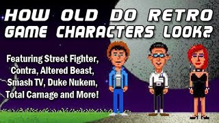 How Old Do Retro Game Characters Look?