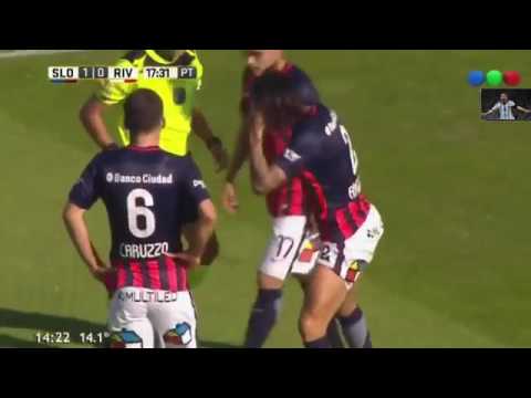 Resumen completo y goles - San Lorenzo 2-1 River - Primera División 2016/17 - Fecha 27