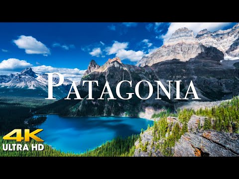FLYING OVER PATAGONIA (4K UHD) - Relaxing Music With Beautiful Nature Videos - 4K Video Ultra HD