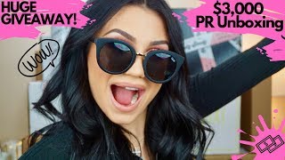 $3,000 PR UNBOXING + *HUGE GIVEAWAY*