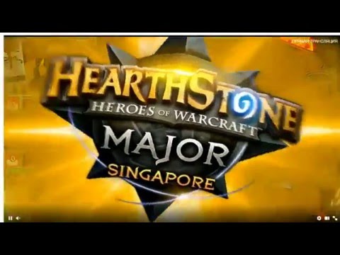 [Ru] sianhalf vs shinypants Hearthstone Singapore Major 10.04.2016. GrandFinal