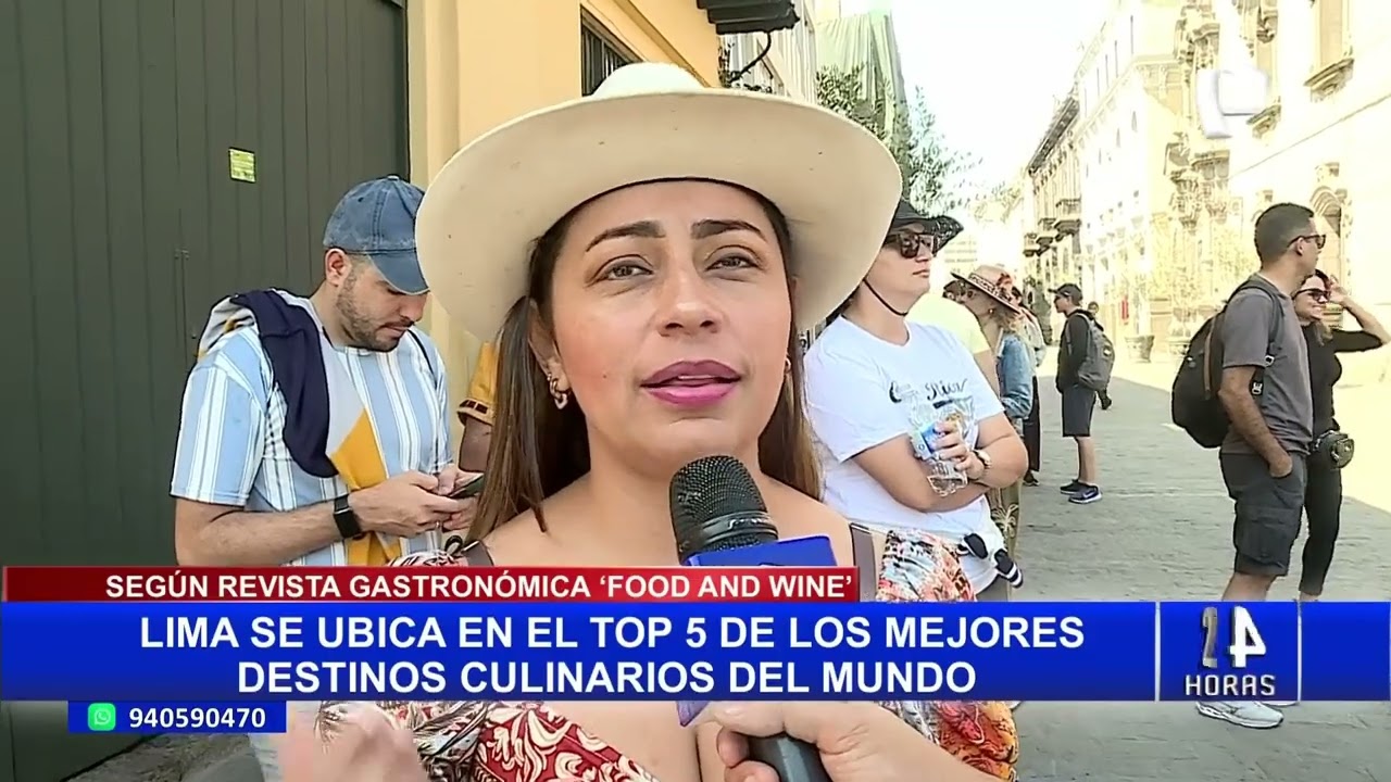 ¡Orgullo! Lima figura entre las 5 mejores ciudades del mundo para comer y beber