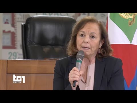 Palermo. 29esimo anno strage di Capaci, aula bunker dell'Ucciardone, il ministro Lamorgese