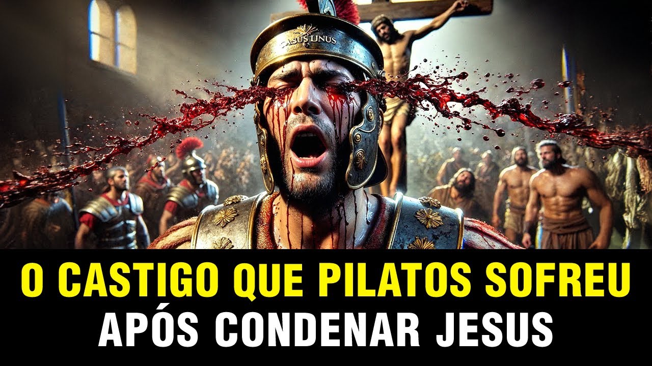 A TRÁGICA MORTE de PÔNCIO PILATES após a CRUCIFICAÇÃO de JESUS