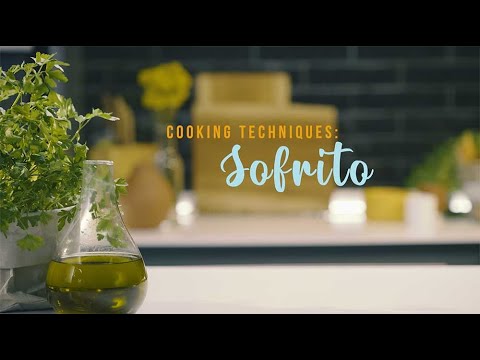 Spanish cooking techniques: Sofrito