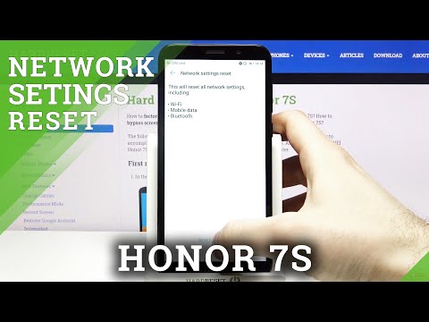 How to Reset Network Settings in HONOR 7S – Restore Network Preferences