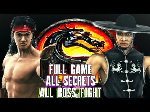 Mortal Kombat Shaolin Monks CO OP Full Playthrough - MK:SM All Secret Bosses Full Fights 2023