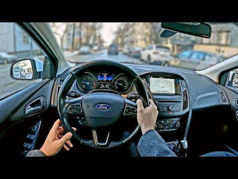 2018 Ford Focus [ Titanium ] 2.0l 150hp | POV Test Drive | Fuel consumption info