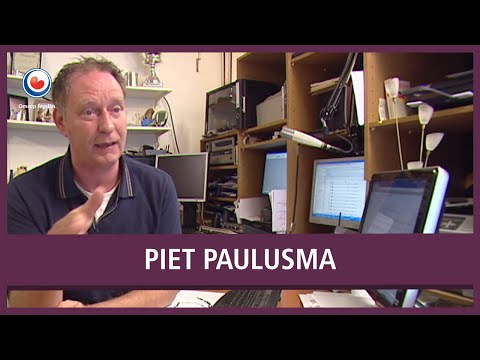 Piet Paulusma over zijn hobby, zijn werk en zijn leven. (Moreel Kompas 2012)