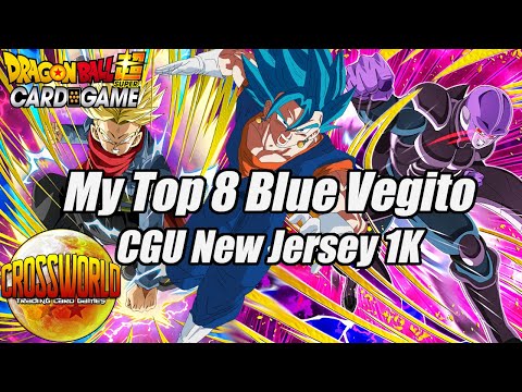 Top 8 Blue Vegito Deck Profile - CGU NJ 1K - Dragon Ball Super Card Game