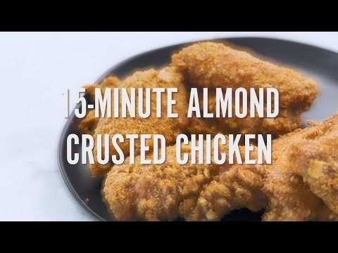 Almond Crusted Baked Chicken