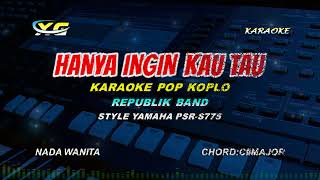Download lagu REPVBLIK - HANYA INGIN KAU TAHU KARAOKE KOPLO NADA CEWEK - (Ku Telah Miliki Rasa Indahnya Perihku) mp3 Download lagu REPVBLIK - HANYA INGIN KAU TAHU KARAOKE KOPLO NADA CEWEK - (Ku Telah Miliki Rasa Indahnya Perihku) mp3