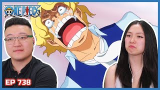 SABO REMEMBERS ACE & LUFFY! 😭 | One Piece Episode 738 Couples Reaction & Discussion